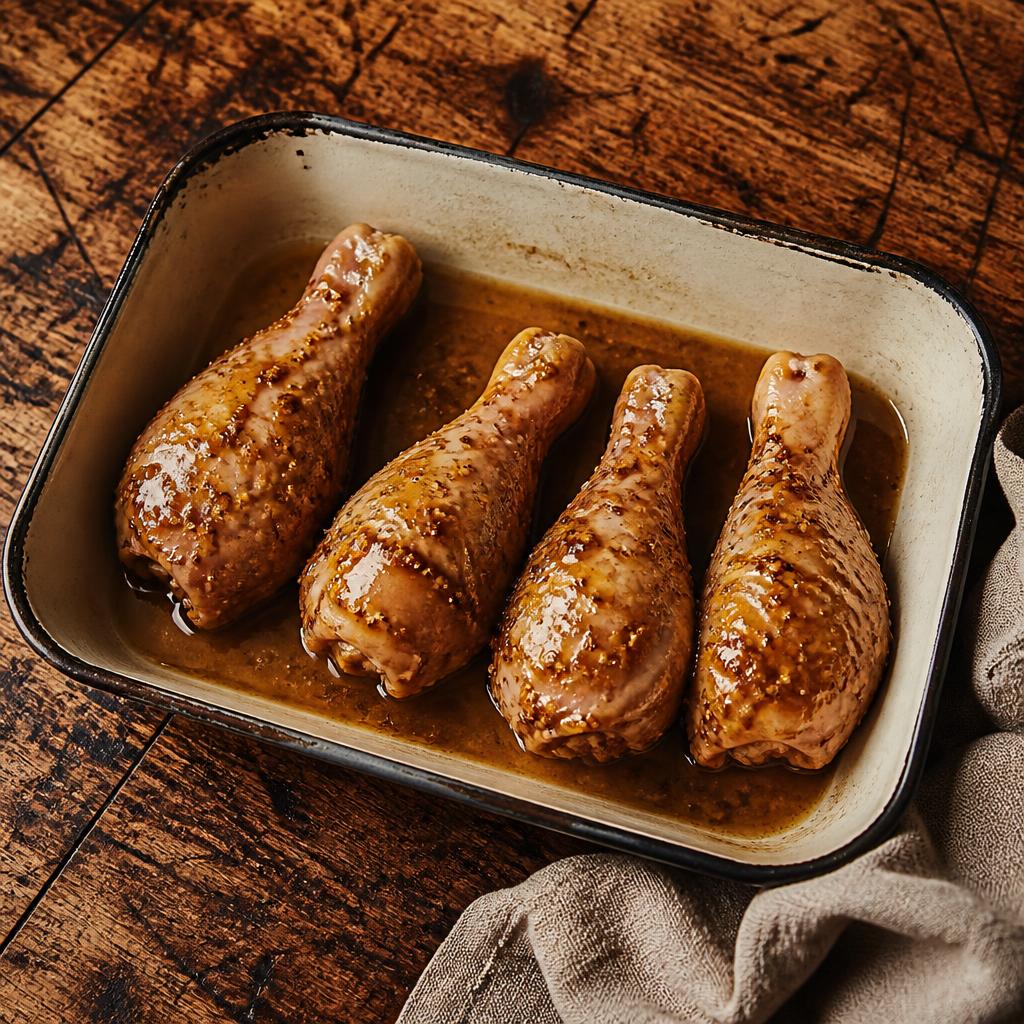 Soy, Honey and Mustard Chicken Drumsticks